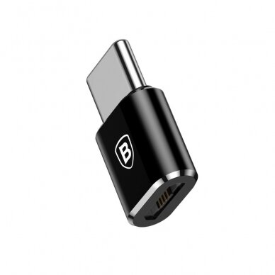 [Užsakomoji prekė] Baseus - OTG Adapter (CAMOTG-01) - Micro-USB Female to Type-C Male - Juodas 5