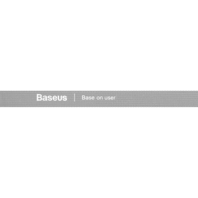 Baseus Rainbow Circle Velcro Straps To Organizing Cables 3M Gray (Acmgt-F0G)  3