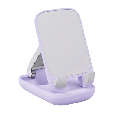 Baseus Seashell Series adjustable phone stand - violetinis