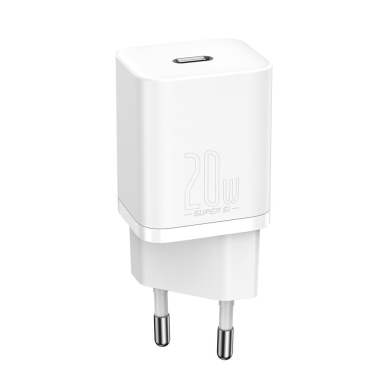 Įkroviklis Baseus Super 20 W USB Type C - Lightning 1 m Baltas (TZCCSUP-B02) 6