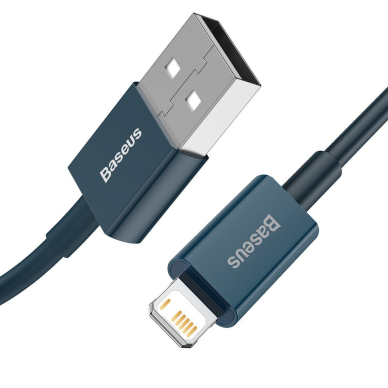 Baseus Superior Cable USB - Lightning 2,4A 1 m Blue (CALYS-A03) 3