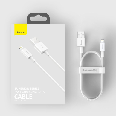 Baseus Superior Cable USB - Lightning 2,4A 1,5 m White (CALYS-B02) 17