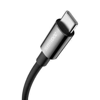 Baseus Superior Series SUPERVOOC USB-A to USB-C cable 65W 1m black 1