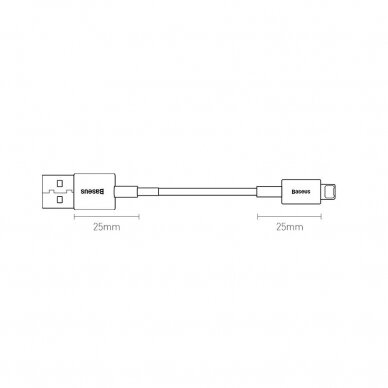 Baseus Superior USB - Lightning fast charging data cable 2,4 A 2 m black (CALYS-C01) 15