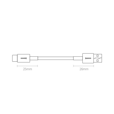 Kabelis Baseus Superior USB - USB Typ C 66 W (11 V / 6 A) 1 m juodas (CATYS-01) 14