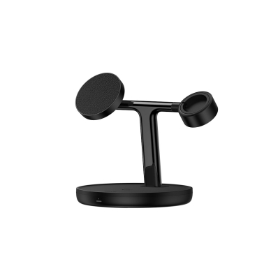 Baseus Swan stand 3in1 magnetic charger with USB Type C cable 1m black (WXTE000101) 11