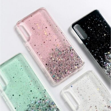 Blizgus Tpu Dėklas 'Wozinsky Star Glitter Shining' Iphone 12 Pro Max Juodas 2