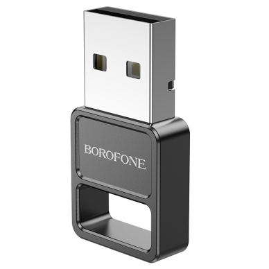 Bluetooth adapteris Borofone DH8 Bluetooth 5.1 juodas