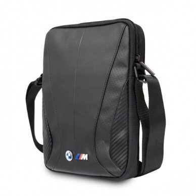 Krepšys BMW BMTB10SPCTFK Tablet 10'' bag Juodas Carbon&amp;Leather 1