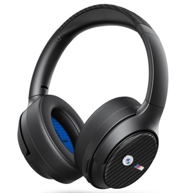 Orginalus BMW Dėklas Encmetal Logos Bluetooth ANC Over-Ear Headphones - Juodas