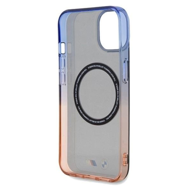 Originalus BMW dėklas Gradient Bumper MagSafeiPhone 15 Plus / 14 Plus - pilkas 6