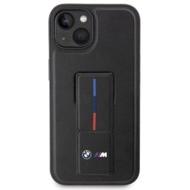 Originalus BMW dėklas Grip Hot StampiPhone 15 / 14 / 13 - juodas 2