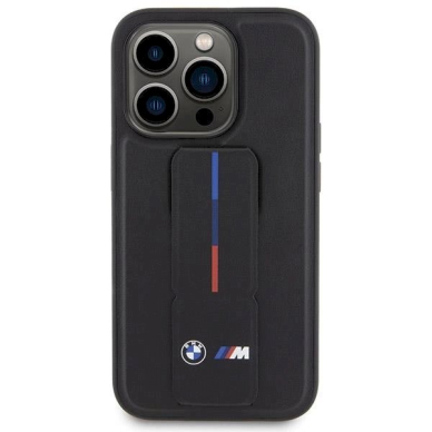 BMW Grip Hot Stamp Dėklas skirtas iPhone 15 Pro - Juodas 2