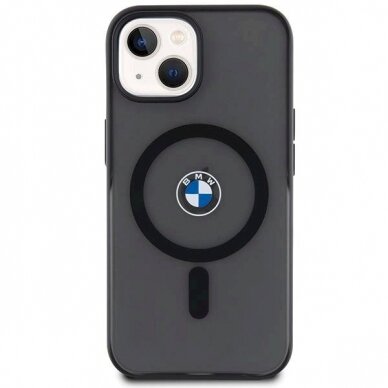 Originalus BMW dėklas IML Signature MagSafeiPhone 15 Plus / 14 Plus - juodas 2