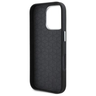 Orginalus BMW Dėklas M Edition Kevlar wrapped metal iPhone 16 Pro  - Juodas 6