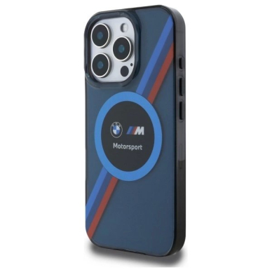 Orginalus BMW Dėklas Motosport IML Circle MagSafe  iPhone 16 Pro Max - Navy Blue 1