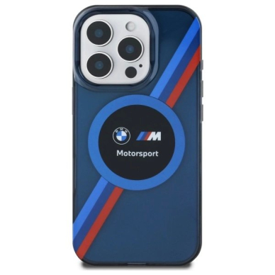 Orginalus BMW Dėklas Motosport IML Circle MagSafe  iPhone 16 Pro Max - Navy Blue 2