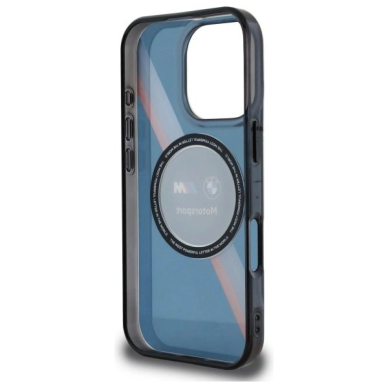 Orginalus BMW Dėklas Motosport IML Circle MagSafe  iPhone 16 Pro Max - Navy Blue 6