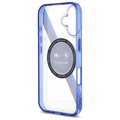 Orginalus BMW Dėklas Motosport IML Circle MagSafe iPhone 16  - Clear 6