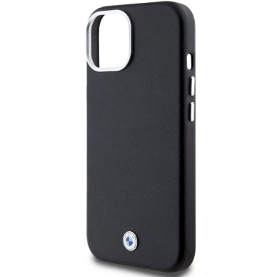 Originalus BMW dėklas Signature Wrapped Metal MagSafeiPhone 15 Plus / 14 Plus - juodas 5