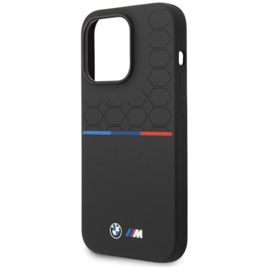 BMW Silicone Pattern iPhone 15 Pro Max Dėklas - Juodas 5