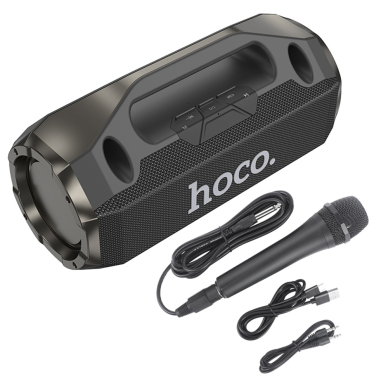 [Užsakomoji prekė] Bluetooth garsiakalbis, USB, AUX, FM, BT 5.3, 10W - Hoco Rick Sports (HA3) - Juodas 3