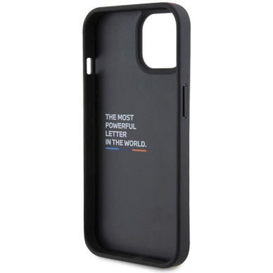 Dėklas BWM Leather Carbon  iPhone 15 - Juodas 6