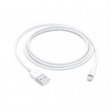 [Užsakomoji prekė] Kabelis USB-A į Lightning, 1m - Apple A1480 (MXLY2ZM/A) - Baltas