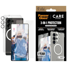 CARE by PanzerGlass Flagship 3in1 Dėklas + Stiklas + Kameros apsauga Samsung Galaxy S25 Ultra