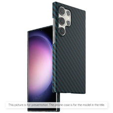 [Užsakomoji prekė] Dėklas Huawei Pura 70 - Techsuit Carbonite FiberShell - melsvas