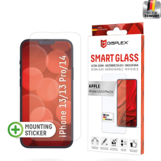 [Užsakomoji prekė] Grūdintas stikliukas iPhone 13 / iPhone 13 Pro / iPhone 14 - Displex Smart FlexiGlass - Skaidrus