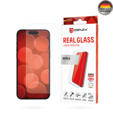 [Užsakomoji prekė] Grūdintas stikliukas iPhone 16 - Displex Real Glass 2D - Skaidrus