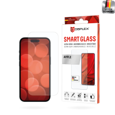 [Užsakomoji prekė] Grūdintas stikliukas iPhone 16 / iPhone 15 Pro / iPhone 15 - Displex Smart FlexiGlass - Skaidrus