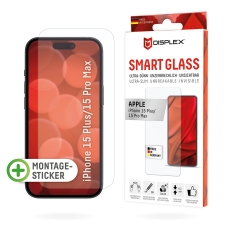 [Užsakomoji prekė] Grūdintas stikliukas iPhone 16 Pro - Displex Smart FlexiGlass - Skaidrus