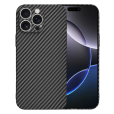 [Užsakomoji prekė] Dėklas iPhone 16 Pro Max - Techsuit Carbonite FiberShell - Juodas