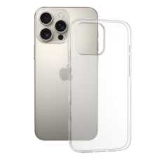 [Užsakomoji prekė] Dėklas iPhone 16 Pro Max - Techsuit Clear Silicone [Big Lens Hole] - Skairdrus