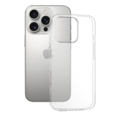 [Užsakomoji prekė] Dėklas iPhone 16 Pro - Techsuit Clear Silicone [Big Lens Hole] - Skairdrus