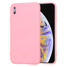 [Užsakomoji prekė] Dėklas iPhone XS Max - Techsuit SoftFlex - rožinis