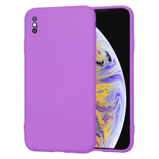 [Užsakomoji prekė] Dėklas iPhone XS Max - Techsuit SoftFlex - violetinis