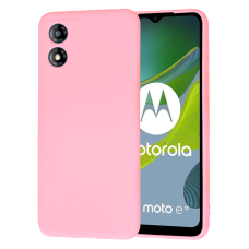 [Užsakomoji prekė] Dėklas Motorola Moto E13 - Techsuit SoftFlex - Chalk Pink