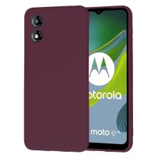 [Užsakomoji prekė] Dėklas Motorola Moto E13 - Techsuit SoftFlex - Bordo