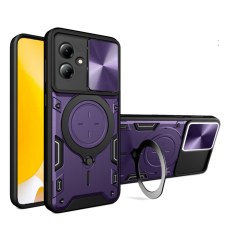 [Užsakomoji prekė] Dėklas Motorola Moto G14 - Techsuit CamGuard Pro - violetinis