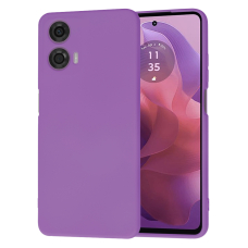 [Užsakomoji prekė] Dėklas Motorola Moto G24 - Techsuit SoftFlex - Violetinis