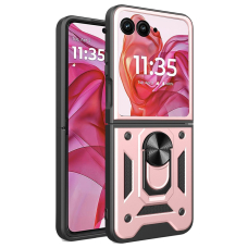 [Užsakomoji prekė] Dėklas Motorola Razr 50 Ultra - Techsuit CamShield Series - rožinis