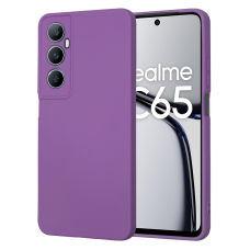 [Užsakomoji prekė] Dėklas Realme C65 - Techsuit SoftFlex - Violetinis