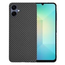 [Užsakomoji prekė] Dėklas Samsung Galaxy A06 - Techsuit Carbonite FiberShell - Juodas