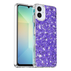 [Užsakomoji prekė] Dėklas Samsung Galaxy A06 - Techsuit Sparkly Glitter - Violetinis