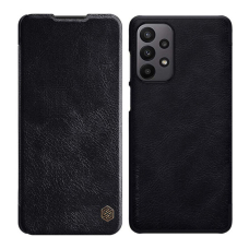 [Užsakomoji prekė] Dėklas Samsung Galaxy S24 FE - Nillkin Qin Pro Leather Case - Juodas