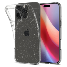 [Užsakomoji prekė] Dėklas iPhone 16 Pro - Spigen Liquid Crystal Glitter - Crystal Quartz