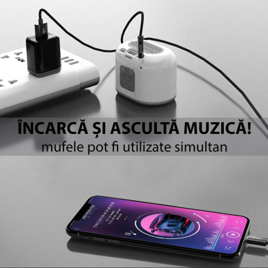 [Užsakomoji prekė] Adapteris kabelis Lightning į USB, Jack - Yesido (YAU-18) - Juodas 4